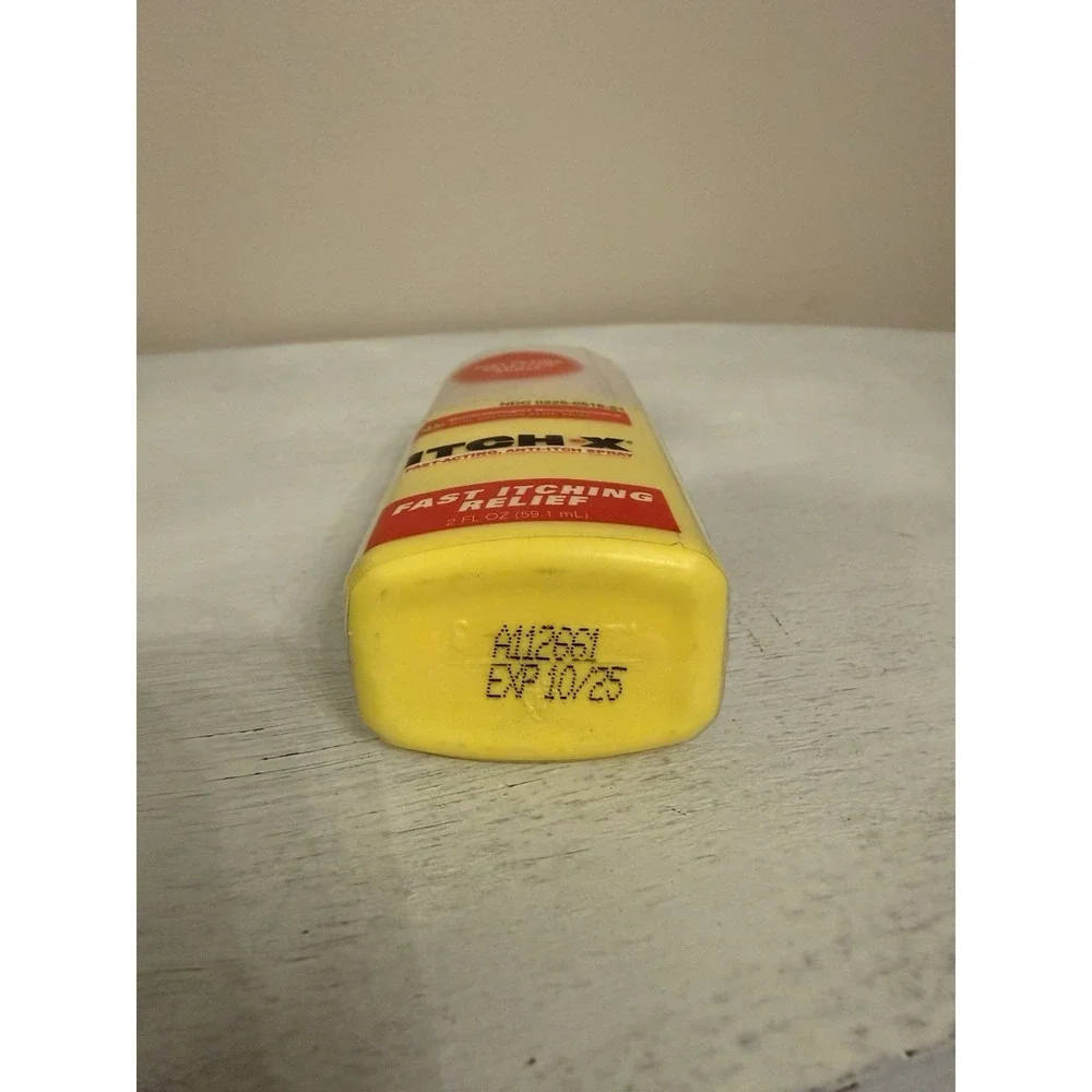 1 ITCH-X Fast Acting Anti Itch Spray 2oz Bottle Exp‎ 10/2025 New